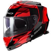 LS2 Мотошлем FF800 Storm II Tracker черно-красный в Томске