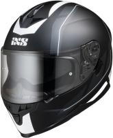 IXS Шлем HX 1100 2.0 Чёрн-серо-белый глянец в Томске