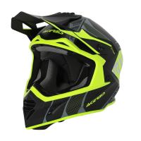 Acerbis Шлем кроссовый X-Track 22-06 Black/Fluo-Yellow в Томске