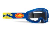 100% Очки FMF Powercore Goggle Flame Navy/Clear Lens в Томске