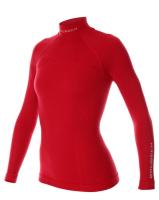 Brubeck Футболка женская дл.рукав Wool Merino 78% Малина в Томске