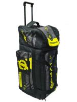 Grom Сумка для экипировки с колесами MX1 Gearbag Fragments Neongrey в Томске