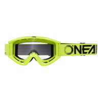 Oneal Маска кроссовая B-Zero V.22 желтая оправа, прозрачная линза в Томске