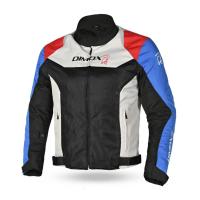 Dimox Мотокуртка текстиль City Traveler Mens Black/Blue/Red в Томске