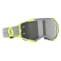 Scott Очки кроссовые Fury LS grey/yellow light sensitive grey works в Томске