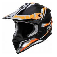 IXS шлем кроссовый 362 2.2 Черно-серый-оранжевый в Томске