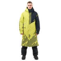 Dragonfly Плащ зимний Race Coat Man 2025 Lime-Black в Томске