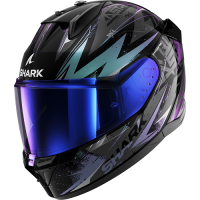 Shark Шлем D-Skwal 3 Blast-R Black/Green/Glitter в Томске