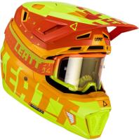 Leatt Шлем кроссовый Kit Moto 7.5 V23 Citrus в Томске