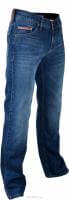 Starks Мотоджинсы Python slim fit Stonewash Синий Потертый в Томске