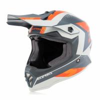 Acerbis Шлем детский Impact Steel Junior Orange/Grey в Томске