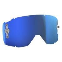 Scott Линзы Hustle MX SGL WKS/OTG electric blue chrome в Томске