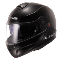 LS2 Мотошлем FF908 Strobe II Solid Gloss Black в Томске