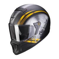 Scorpion Exo Мотошлем HX1 Ohno Черный Матовый/Белый/Золотистый в Томске