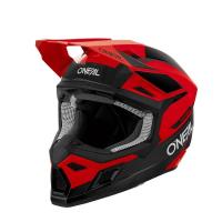 Oneal Шлем кроссовый детский 3Series Youth Race V24 красный/ черный в Томске
