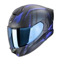 Scorpion Exo Мотошлем Exo-530 Air Theras Черный Матовый/Синий в Томске