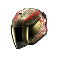Shark Шлем Skwal I3 Jet Venum Black/Red/Gold в Томске
