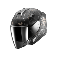 Shark Шлем Skwal I3 Jet Hellcat Mat Black/Chrome/Anthracite в Томске