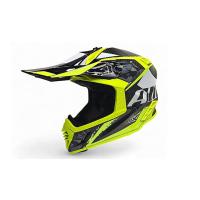 AiM Шлем RH855 Carbon Terrain Black/Yellow в Томске