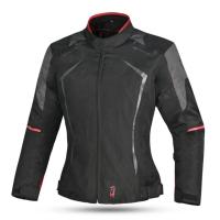 Dimox Мотокуртка текстиль Horizon Women Black/Red в Томске