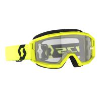 Scott Очки кроссовые Primal clear yellow/black clear works в Томске