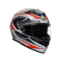 AGV Шлем K3 22.06 Space Matt White/Red Fluo в Томске