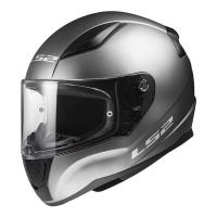 LS2 Мотошлем FF353 Rapid II Solid Matt Titanium серый матовый в Томске