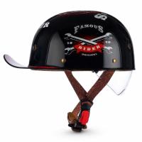 Scout Шлем кепка с визором Rider черно-красный в Томске