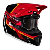 Leatt Шлем кроссовый  7.5 V26 Red + очки Velocity 4.5 в Томске