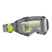 Scott Очки Fury Enduro light grey/neon yellow/clear в Томске