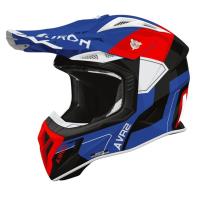 Airoh Шлем Aviator Ace 2 Shield Blue-Red Gloss в Томске