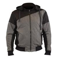 MCP Мотокуртка мужская Hoody серо-черный в Томске