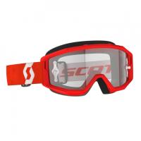 Scott Очки кроссовые Primal clear red/white clear works в Томске