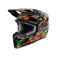 Oneal Шлем кроссовый детский 3Series Youth Crank V.24 красный/ зеленый в Томске