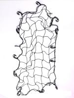 STARKS Сетка багажная NET KVADRO (80/80) Чёрный в Томске