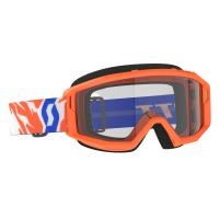 Scott Очки подростковые Primal orange clear в Томске