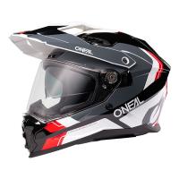 Oneal Шлем кроссовый со стеклом D-SRS Nomad черный/красный в Томске