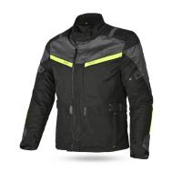 Dimox Мотокуртка текстиль Tour Tech Mens Black/Grey/Yellow в Томске