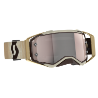 Scott Очки кроссовые Prospect beige/brown/silver chrome works в Томске