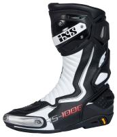 IXS Мотоботы RS-1000 черный/белый в Томске