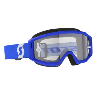 Scott Очки кроссовые Primal clear blue/white clear works в Томске