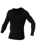 Brubeck Футболка мужская дл.рукав Comfort Wool Черный в Томске