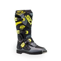Sidi Ботинки детские Flame Black/Lime/Grey в Томске