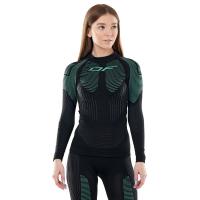 Dragonfly Термофутболка DF 3DThermo Green с длинным рукавом Woman в Томске