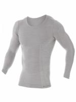 Brubeck Футболка мужская дл.рукав Comfort Wool Серый в Томске