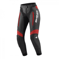 Shima Мотоштаны Кожаные женские Miura 2.0 Black/Red в Томске