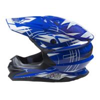 AiM Шлем кроссовый JK803S Blue/White в Томске