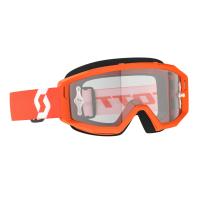 Scott Очки кроссовые Primal clear orange/white clear works в Томске