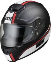 IXS Мотошлем HX 215 2.1 Черно-красно-белый матовый в Томске