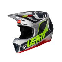 Leatt Шлем кроссовый Helmet Kit Moto 7.5 V25 Steel в Томске